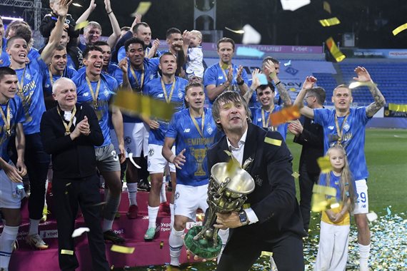 Шовковський про емоції чемпіонства з Динамо як головний тренер