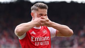 Gabriel Martinelli встановлює ціль для голів для Viktor Gyokeres в Arsenal