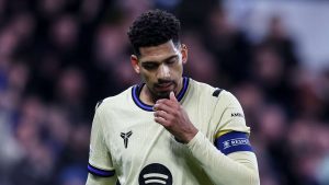 Рональд Араухо не виступить за Барселону в матчі проти Атлетіко Мадрид