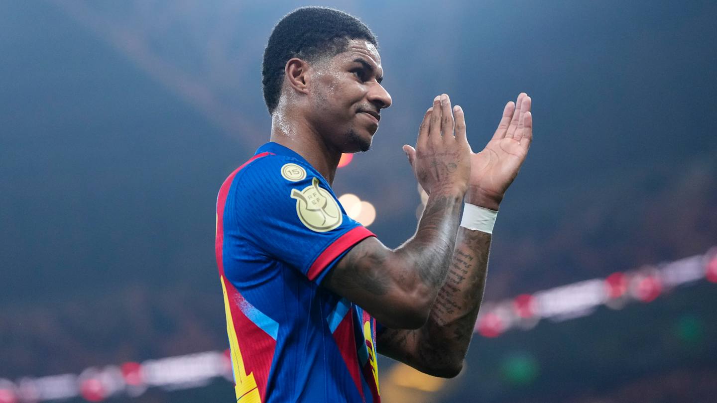 Барселона прагне постійної угоди з Маркусом Рашфордом позиція Манчестер Юнайтед після відставки Рубена Аморіма