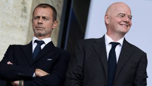 UEFA керівник пропонує Джанні Інфантіно з FIFA два варіанти серед кризової ситуації з владою