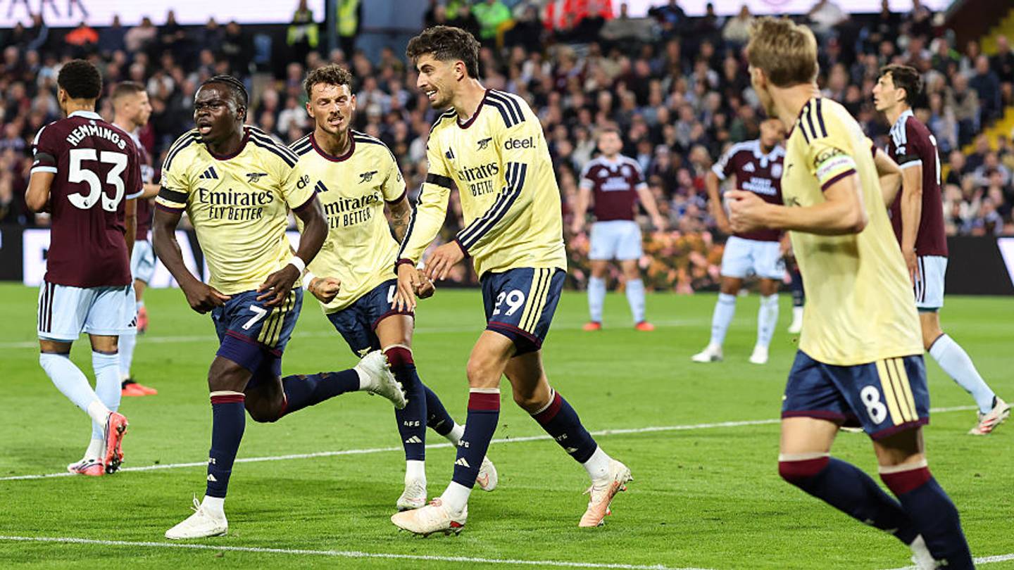 Arsenal здобуває вузьку перемогу на виїзді проти Aston Villa