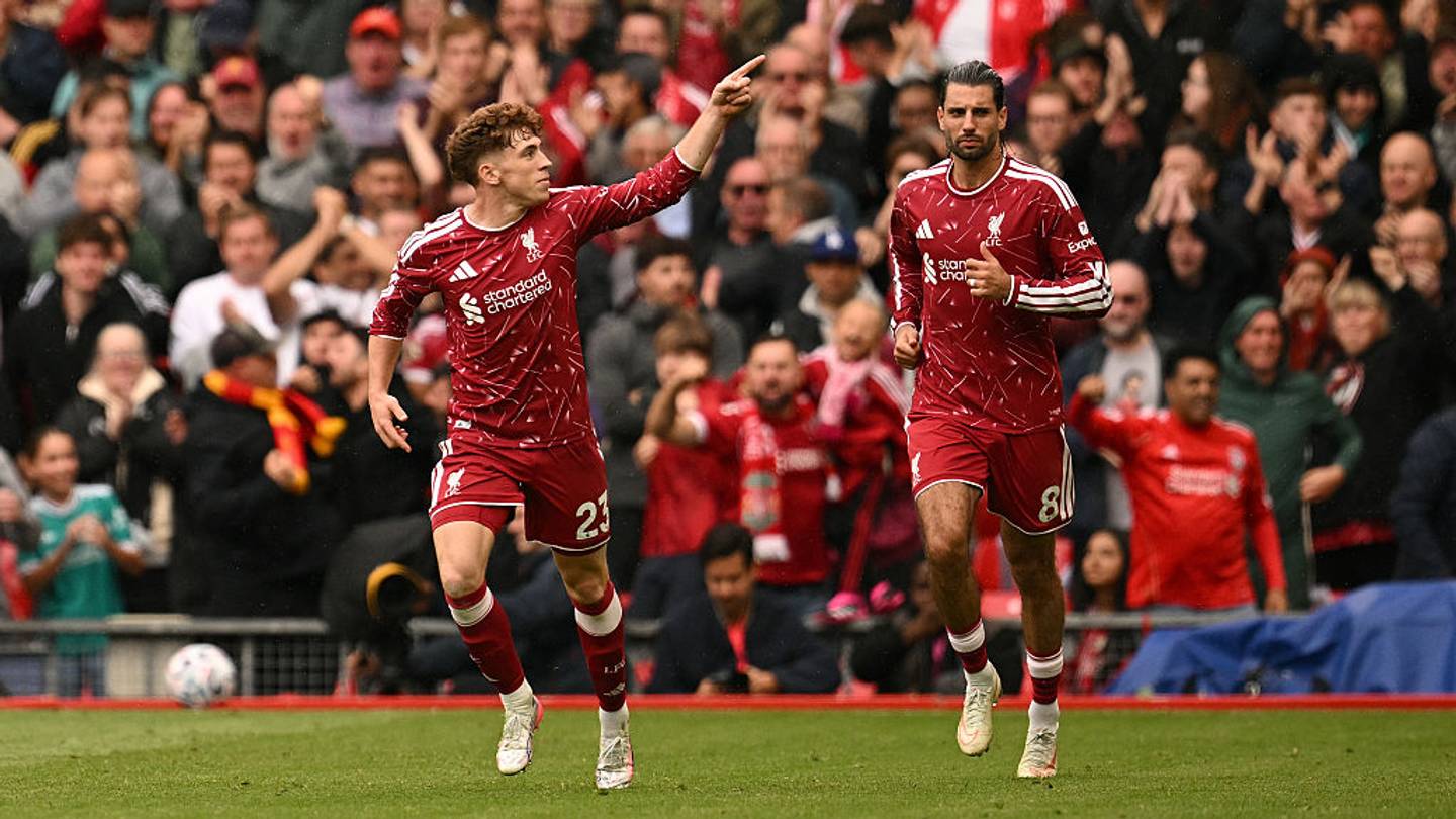Лінія Liverpool на матч проти Ipswich у Прем'єр-лізі